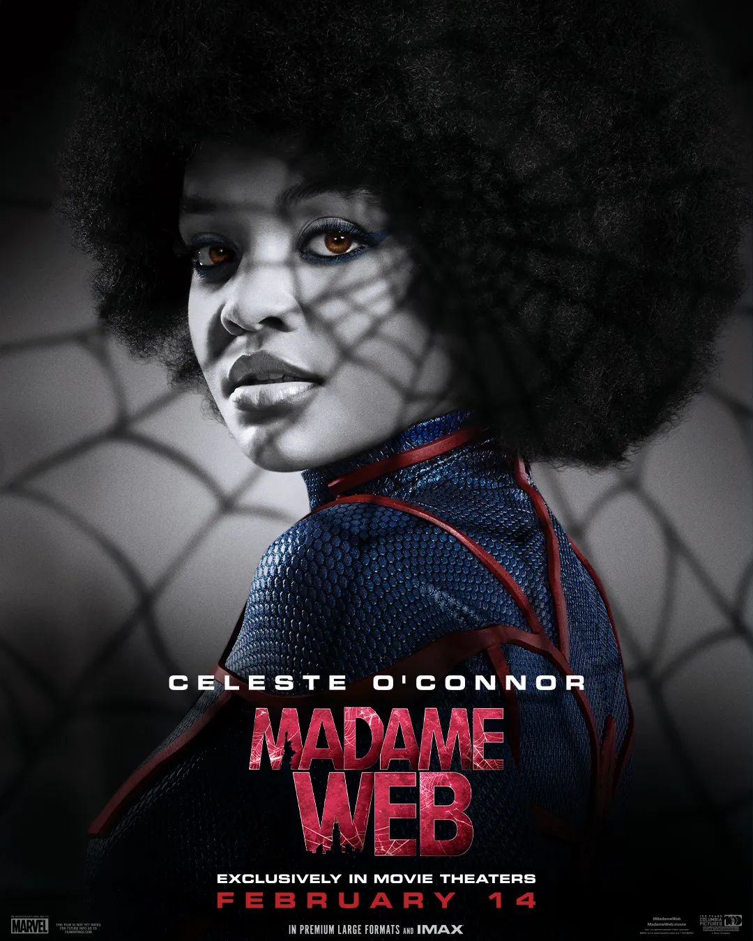 美美美！由达妹领衔主演的《蜘蛛夫人》发布五位角色新海报配图3-漫威电影