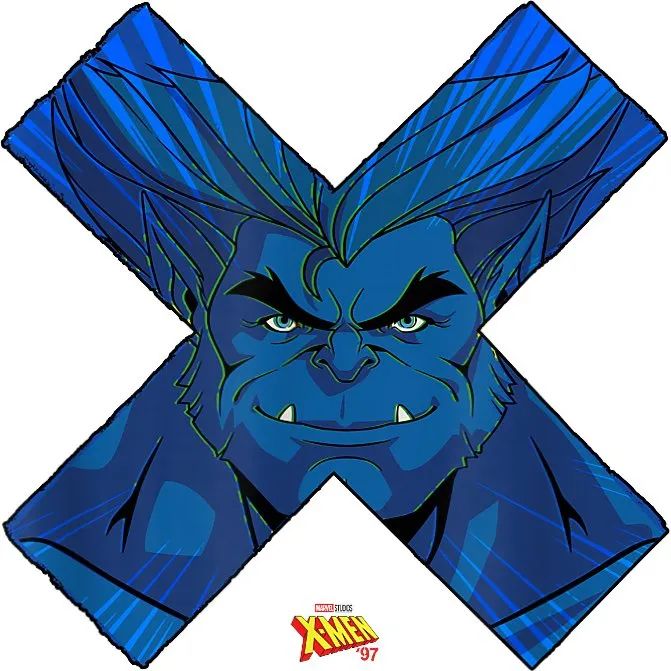 一组《X战警97》的艺术宣传图，已定档3月20日开播配图5-漫威电影
