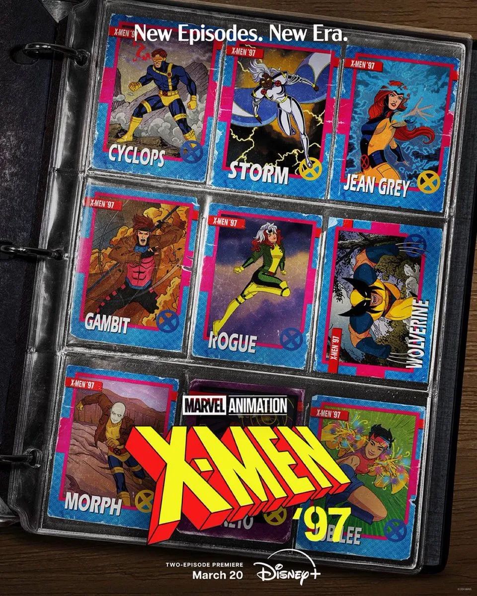 漫威动画剧集《X战警97》前3集的时长曝光配图-漫威电影
