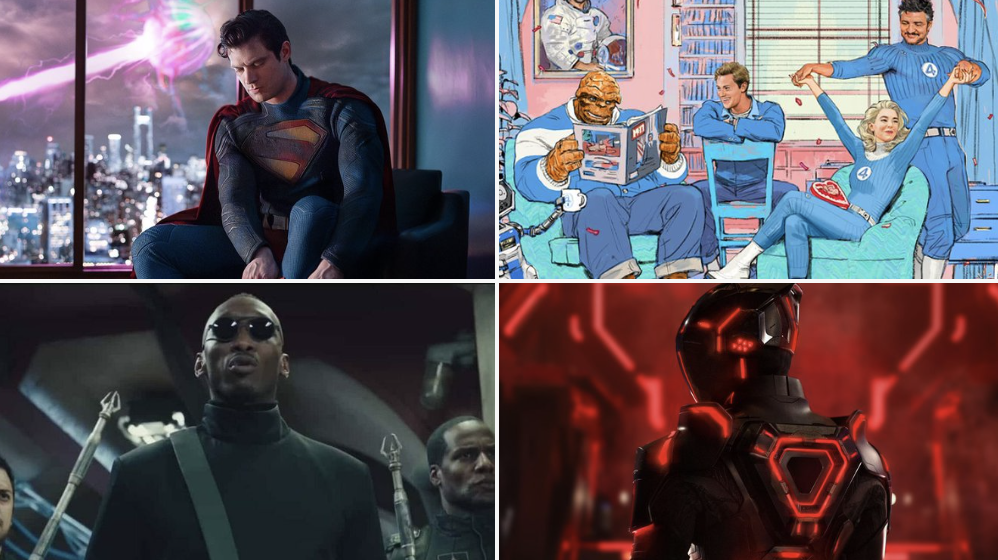 2025年将以IMAX上映的电影，其中就包括漫威的四部配图-漫威电影